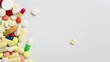 Medical pills leaving video