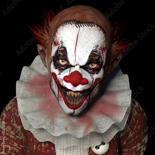 Illustration: Scarier Clown 1 Scarier Clown 1