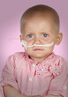 Photo: Adorable baby without hair beating the disease Adorable baby without hair beating the disease
