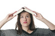 Frau mit Buch