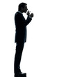 Photo: man smoking cigarette silhouette man smoking cigarette silhouette
