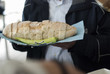 Fresh bread served