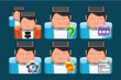 Illustration: User icons User icons