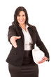 Large business woman