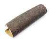 Sandpaper on white background.