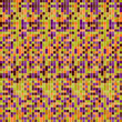 Vollflächiges Muster zufälliger Quadrate