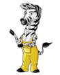 Zebra Mascot