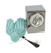 Child's Urn with Hair Clipping and Cap
