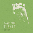 Vector: Nature Conservation Poster. With alphabet for headline text. Vec Nature Conservation Poster. With alphabet for headline text. Vec