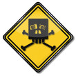 Schild 895
