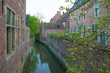 River through the Grand Beguinage of Leuven