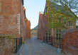 Street through the Grand Beguinage of Leuven