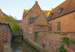 River through the Grand Beguinage of Leuven