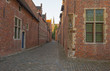 Street through the Grand Beguinage of Leuven