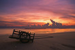 cart on the beach
