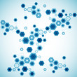 Abstract Hexagonal Background. Vector