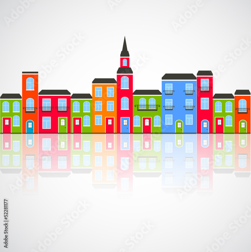 Vector: Abstract background. City theme. Vector Abstract background. City theme. Vector