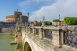 Roma, castel S. Angelo, veduta