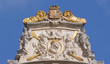 Roof details of baroque Maison du Cornet