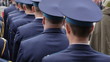 March-past soldiers