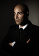 Serious man wearing suit
