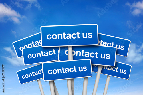 Illustration: Contact us Contact us