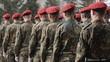 March-past soldiers