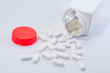 Bottle and pills