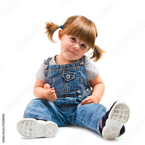 Photo: bambina con lecca lecca bambina con lecca lecca