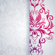 Vector: Abstract background with floral item. Abstract background with floral item.