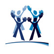 Teamwork design vector.