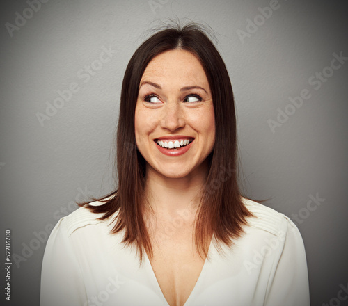 Photo: young brunette looking young brunette looking