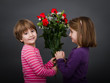 red roses for a little friend