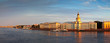 View of St. Petersburg. Universitetskaya Embankment