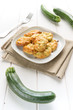 Fritters of zucchinis and ricotta cheese