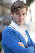 Portrait of a handsome young man