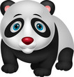 Cute panda cartoon