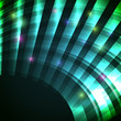 Modern background with neon green arc, eps10