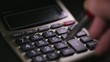 Tax calculator and pen