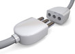 Illustration: ELECTRIC PLUG - 3D ELECTRIC PLUG - 3D