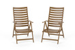 Two sun loungers