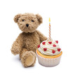 Photo: Teddybär mit Muffin Teddybär mit Muffin