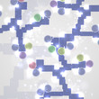Vector: Abstract colorful DNA, futuristic molecule, cell illustration Abstract colorful DNA, futuristic molecule, cell illustration