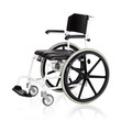 Vehicle for handicapped persons - wheelchair.