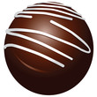 Vector: Chocolate candy Chocolate candy
