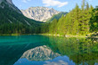 Foto: Green lake (Grüner see) in Bruck an der Mur, Austria Green lake (Grüner see) in Bruck an der Mur, Austria