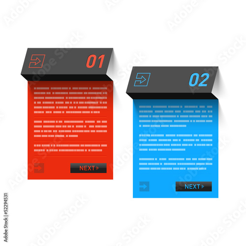 Vector: Design template Design template