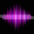 Pink and violet music background.