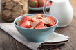 Cornflakes witn strawberry