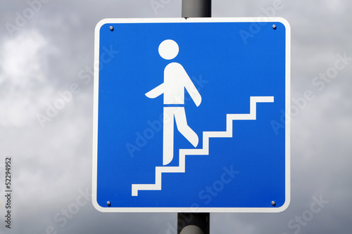 Photo: Schild Fussgängerunterführung Schild Fussgängerunterführung